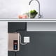 thumbnail image 2 of Calentador de agua eléctrico instantáneo de 220 V y 5,5 kW, sin tanque, para ducha, cocina, color dorado, 2 of 11