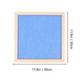 thumbnail image 2 of GOOHOCHY 1Pcs Decorative Felt Board Wood Board for Classroom Use, 2 of 8