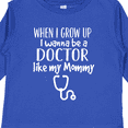 thumbnail image 4 of Inktastic Future Doctor Like Mommy Girls Long Sleeve Toddler T-Shirt, 4 of 5