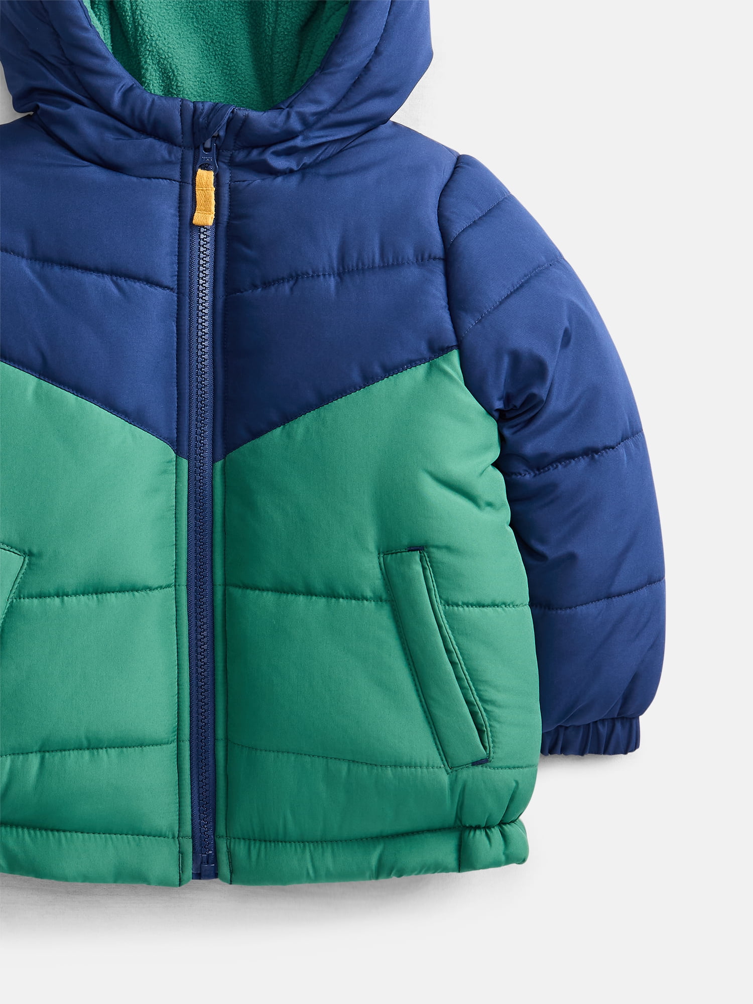 Carter's Child of Mine Toddler Boys Colorblock Heavyweight Puffer Jacket, Sizes 12M-5T