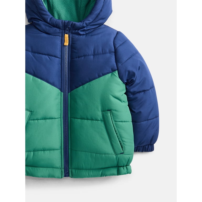 Carter's Child of Mine Toddler Colorblock Puffer Jacket photo 3