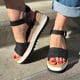 thumbnail image 3 of Sandalia Cuña Diana TOMS Mujer Cuero Negro Talle 8.5, 3 of 6