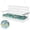 Green Flower, variant on PUKNLY Porch Swing Cushion 60*20*4 in, 2-3 Seater Waterproof & Fade-Resistant Bench Seat Cushion Replacement with Strips, Outdoor Swing Pads for Camping, Beach, Garden, Patio, Balcony, Green Flower