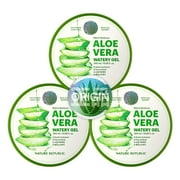 Nature Republic Mild & Moisture Aloe Vera Watery Gel 10.56fl.oz. / 300 ml ( Pack of 3)
