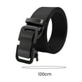 thumbnail image 3 of Ceinture à Boucle Auto-Couvrante pour Homme Style Rétro Ceinture de Mise en Valeur de la Taille Amincissante Élastique Ajustable Extensible Boucle Auto-Couvrante Similicuir, 3 of 8