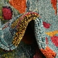 thumbnail image 3 of Unique Loom Vivid Collection Area Rug - Lucknow (9' 10" x 14' Rectangle Aqua/Blue), 3 of 6