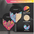 thumbnail image 2 of Juego de palas de pickleball Flydot, 4 palas y 4 pelotas, bolsa de toallas, 2 of 6
