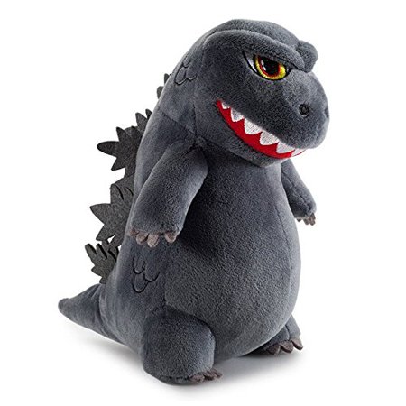 Godzilla Plush Super Cute 7 Inches Tall Phunny Plush Dinosaur Dragon Monster Plush Toys Stuffed Animal Birthday Xmas Kid Gift Grey