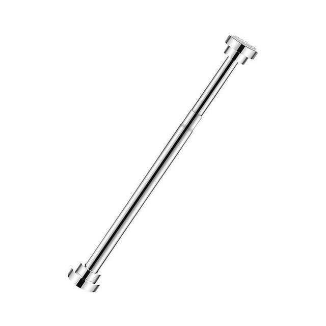 Tringle de Rideau de Douche Télescopique 55-85 cm Tringle Télescopique en Acier Inoxydable Extensible Sans Perçage Longueur Ajustable pour Armoire Salle de Bain Salle de Bain