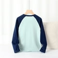 thumbnail image 4 of Toddler Boy Sweatshirts Fall Winter Children's Long Sleeved T Shirt Out Wear Shoulder Base Shirt Tops for Boys Size 4-5T, 4 of 4
