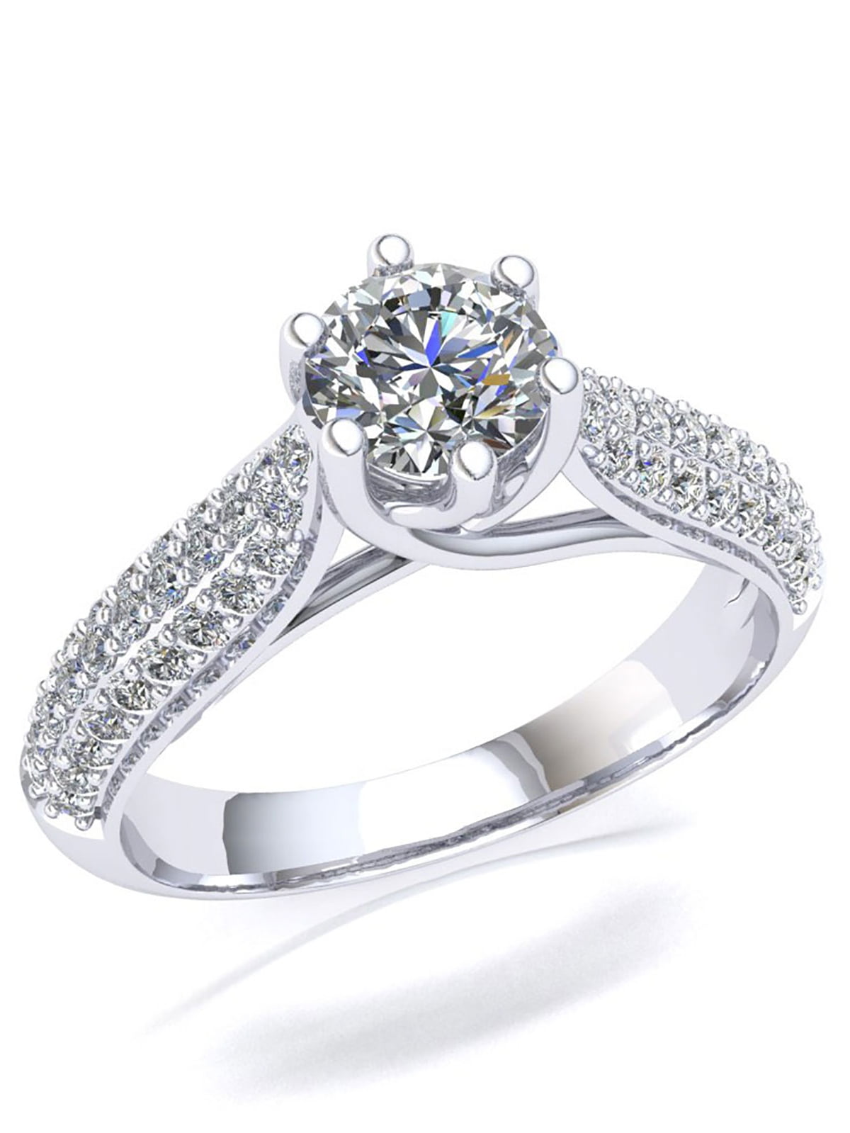 Details about   0.63Ct Oval Cut Diamond Engagement Ring 14K White Gold Her Wedding Rings Size 5 