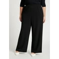 thumbnail image 3 of ELOQUII Women's Plus Size Track Pant With Side Stripe, 3 of 3