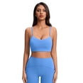 thumbnail image 2 of Fine Strap Seamless Sports Bra For High Support Workout Bralette With Lightweight Comfort And Breathable, 2 of 5