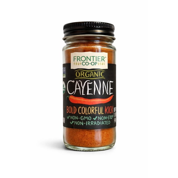 Frontier Co-op, Organic Cayenne, 1.70 oz Pack of 3