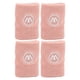 thumbnail image 1 of 2 juegos de muñequeras para hombres y mujeres, gimnasio, correr, baloncesto, deporte, soporte para muñeca, funda envolvente, rosa, 1 of 14