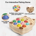 thumbnail image 2 of Juego de pesca magnético Montessori de madera para niños de 3 a 5 años, 2 of 7