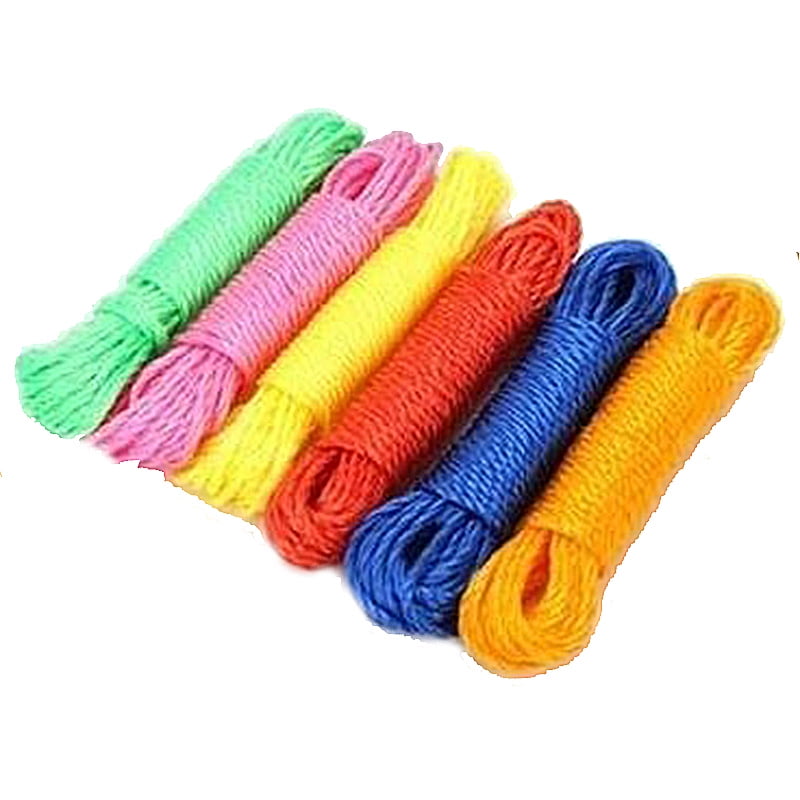 Clotheslines Hanging Rope Drying Clothes 10M Hanger Line Cord Outdoor TrY_dr 
