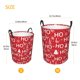 thumbnail image 3 of Fotbe Christmas Hohoho Cesto de Ropa con Asas, Cesto Impermeable de Gran Capacidad, Bolsa de Lavado para Dormitorio, Cesto de Ropa con Ruedas y Asas-Medium, 3 of 6
