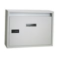 thumbnail image 1 of Rongfmy Elegant Wall Mounted Mail Box Newspaper Magazines Box or Suggestion Box for Home White, 1 of 9