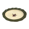 thumbnail image 2 of HiEnd Accents  Pine Cone Multicolor Ceramic Serving Platter, 2 of 2