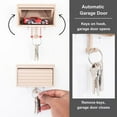 thumbnail image 3 of "Garage Keychain with Door Opening Function, American Style, Durable Plastic, Available in Red, Beige, Black, and Blue", 3 of 11