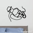 thumbnail image 2 of Handmadetneonsign Saxophonist Line Art Wall Sign, Music Instrument Metal Sign Wall Decor, Artist House Metal Decor 50476, 2 of 5