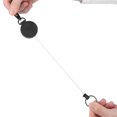 thumbnail image 3 of Rebound Portable Stretchable Anti Lost Anti Theft Rebound Keychain Key Ring Black, 3 of 7