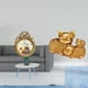 thumbnail image 2 of Marco de fotos antiguo de la , figurita de cerdo, marco de fotos vintage, estatua de animal coleccionable moderna, escultura redonda ornamentada, 2 of 8