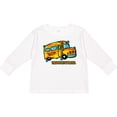 thumbnail image 3 of Inktastic How I Roll School Bus Boys or Girls Long Sleeve Toddler T-Shirt, 3 of 5