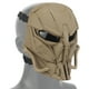 thumbnail image 4 of Greeniant Máscaras de de Paintball, cubierta facial, protección para la cabeza, protección de seguridad, reducción de impacto, disfraz de pieza Color de barro Greeniant OD022440-03B, 4 of 6