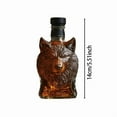 thumbnail image 3 of Decanter, Wolf Shaped Bottle, New Glass Animal Decanter,Large Capacity Decanter,for ,Scotch,,Bourbon,Home Bar Decoration For Lovers., 3 of 7