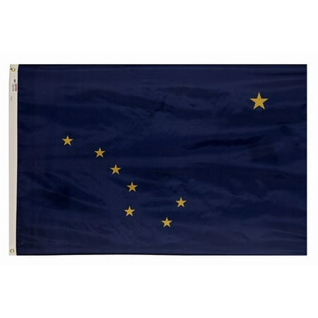 3x5 Alaska State Flag Made In The USA