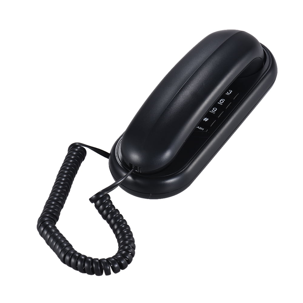 Red Home Intuition Single Line Wall Mounted Corded Telephone 