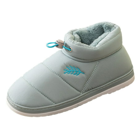 

ASEIDFNSA Casual Tennis Shoes for Women Snow Boots for Women Size 8 1/2 Winter Warm Water Velvet Short Expansion Belt Snow Boots Women Flat Women S Boots