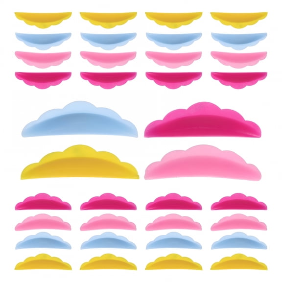 RAGUPEL 40 Pairs Lash Lift Pads Silicone Eyelash Perming Pads Eyelash Lift Tool