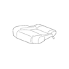 Genuine OE Acura Cushion Cover - 81731-TZ5-A71ZB