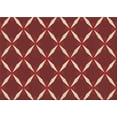 thumbnail image 1 of Ahgly Company Indoor Rectangle Patterned Valentine Red Area Rugs, 2' x 4', 1 of 6