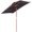 Gris Foncé, variante sur Outsunny Parasol de Patio en Sapin 6,6 X 5 Pi avec Mécanisme d'Inclinaison, Baleines en Bambou