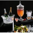 thumbnail image 3 of Godinger Iced Beverage Dispenser, Dublin Crystal Collection - 1 Gallon, 3 of 5