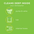 thumbnail image 2 of Affresh Dishwasher Cleaner, Helps Power Away Odor Causing Bacteria, Limescale, Mineral Deposits & Grime Inside Pump, Tub & Hoses, 6 Tablets, 6 Month Supply, 2 of 6