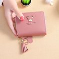 thumbnail image 2 of Adorable Mini Purse For Women Tassel Designed Cute Bear Zip Wallet For Daily Use And Commuting Perfect For Students And Convenience, 2 of 4