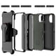 thumbnail image 4 of Funda MYBAT Maverick Clip para iPhone 14 PRO Negra con Mica, 4 of 8
