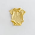 thumbnail image 4 of Odeerbi Niños Niñas Tenis Bodysuit Lindo Bordado Manga Corta Cuello Algodón Golf Bodysuits, 4 of 7