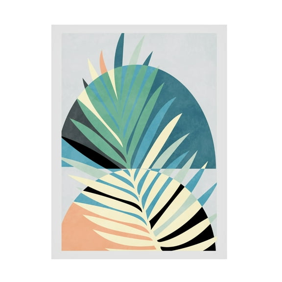 Trademark Fine Art Ana Rut Bre Spaces Bleu Canvas Wall Art