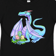 thumbnail image 4 of Inktastic Blue Easter Dragon with Painted Eggs Boys or Girls Toddler T-Shirt, 4 of 5