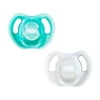 Tommee Tippee Ultra-Light Silicone Pacifier | 6-18m, 2-Count | Includes Sterilizer Box