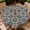 Dark-Grey-Quilt, variant on YESAD Round Outdoor Tablecloth For Up To 36in With Umbrella Hole & Zipper Waterproof Elastic Edge Fitted Table Cover Big Sunflower For Patio Picnic Party, Lavender-Rosette_updated