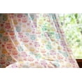 thumbnail image 2 of Owls Tulle Curtains with Rod Pocket, Lilies Popies and Daisies Lively Colored Nostalgic Characters Design, Sheer Drape for Wedding Party 2 Panels, 7 Sizes, Multicolor, by Ambesonne, 2 of 3