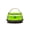 Green Plastic, variant on XIZE 12V Electric Bumper Car with Remote Control, LED Lights, Bluetooth, 360° Spin, Anti-Collision Padding, Safety Belt, and 2WD for Ages 1.5-5