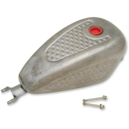 Speciality Patterns - Drag Specialties 0701-0836 Custom Gas Tank - Carbureted - Diamond Pattern Style